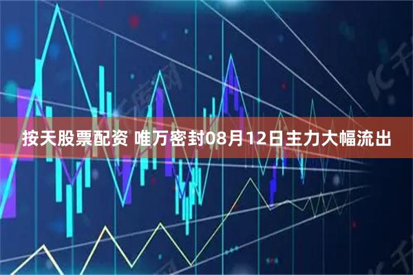 按天股票配资 唯万密封08月12日主力大幅流出